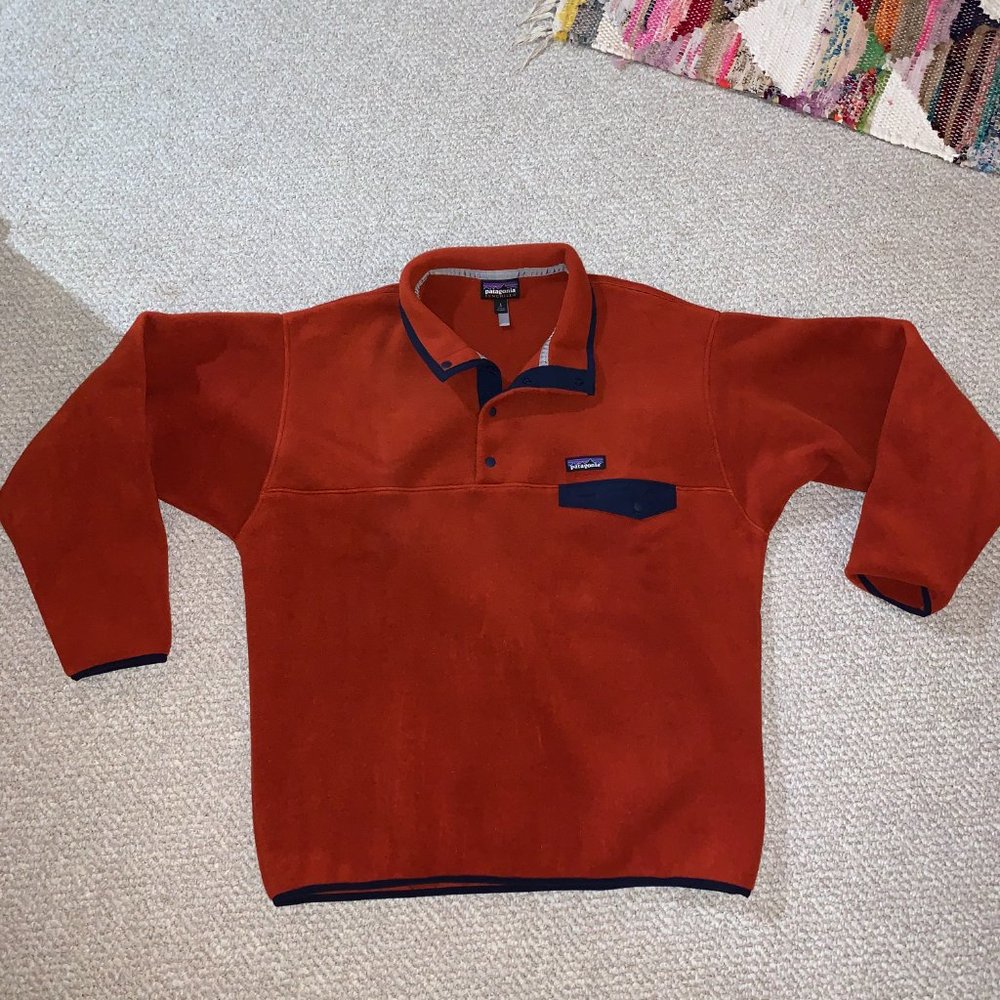 Patagonia Men's Large Synchilla Snap-T Fleece Pullover NEVER WORN!